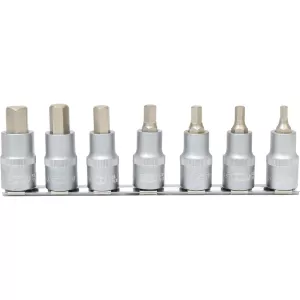 1/2" bit hylssats insex kort 7-delar