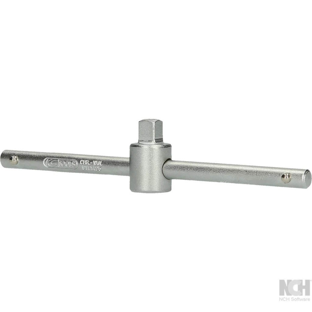 1/4" T-grepp med skjutreglage 110mm