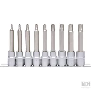 1/2" RIBE bit hylssats lång 9-delar