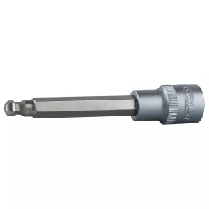 1/2" bit-hylsa. insex med kulhuvud. 5mm. 160mm