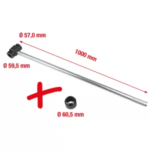 Fästnyckelsats vibrationsdämpare för BMW. 5 delar