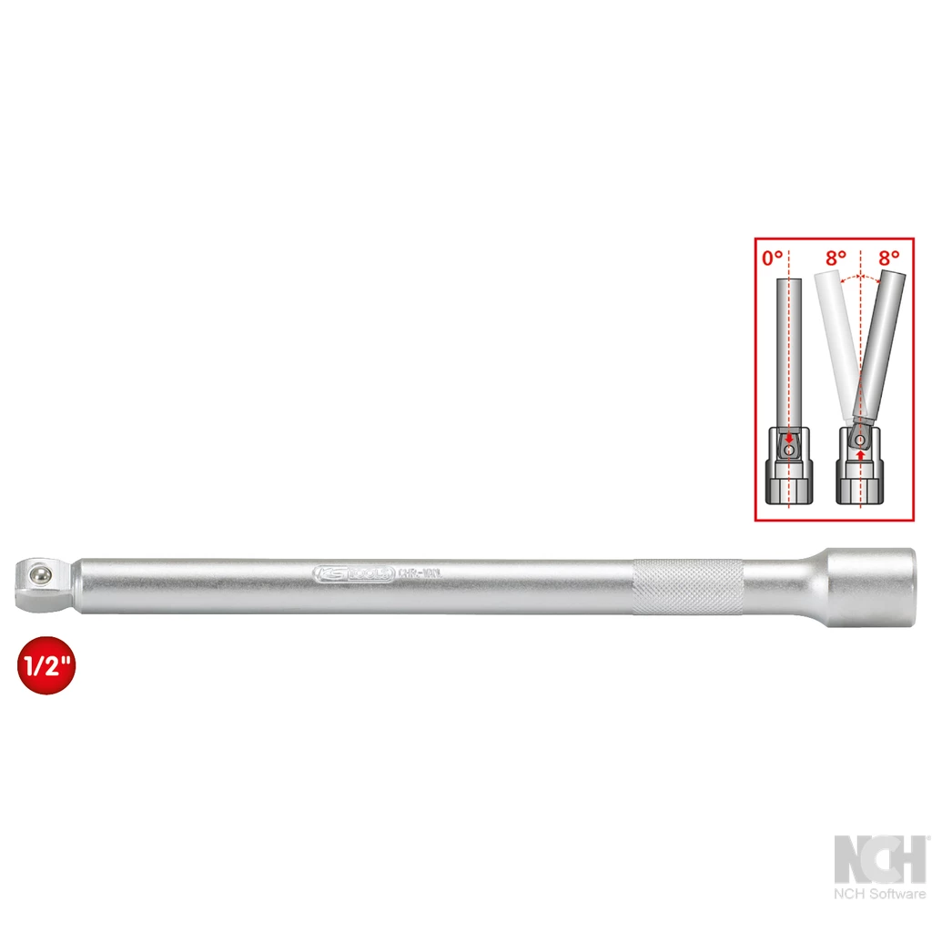 1/2'' tippförlängning. 700mm