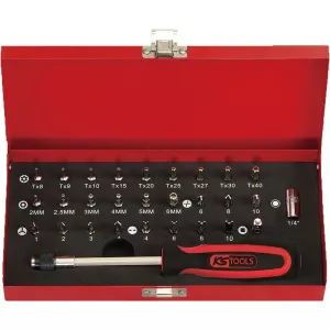 1/4" Bit-sats. 29-delar