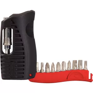 1/4" Mini-bit-etui. 11-delar Torx. PH. PZ