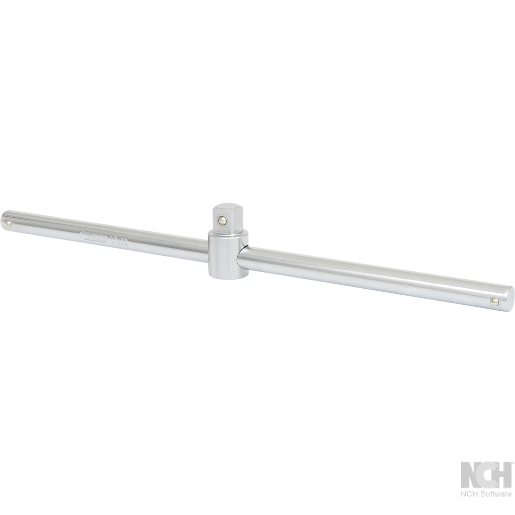 3/4" T-grepp med skjutreglage 450mm