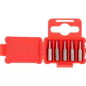 1/4" Bit insex. 25 mm. kulhuvud. 2.5 mm. 5-pack
