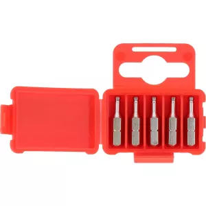 1/4" Bit insex. 25 mm. kulhuvud. 3mm. 5-pack