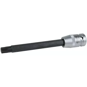 1/2" bit-hylsa för mångtandade (XZN®)-skruvar M10. längd 140 mm. behandlat med fosfor