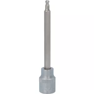 3/8" bit-hylsa. insex med kulhuvud. lång. 4mm