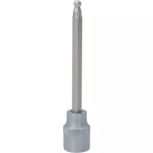 3/8" bit-hylsa. insex med kulhuvud. lång. 5mm