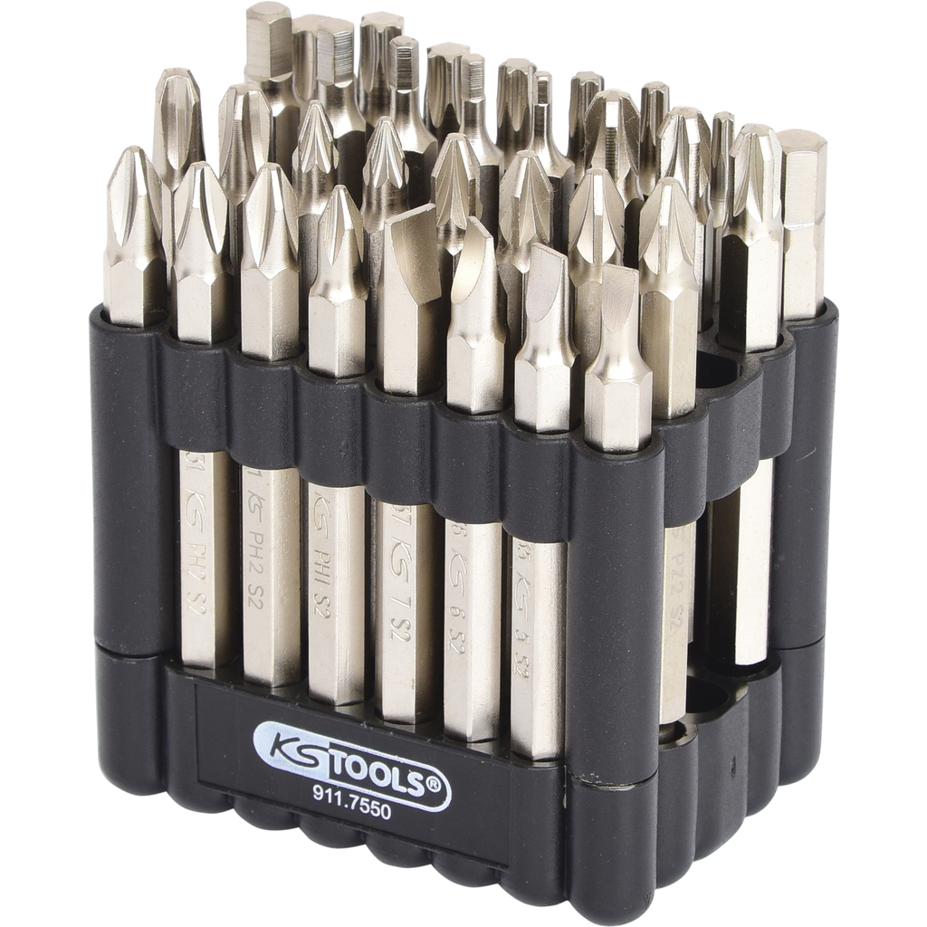 1/4" bit-sats. 75 mm. 32-delar