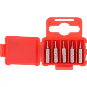1/4" Bit insex. 25 mm. kulhuvud. 1.5mm. 5-pack