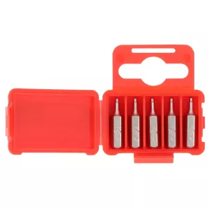 1/4" Bit insex. 25 mm. kulhuvud. 2mm. 5-pack