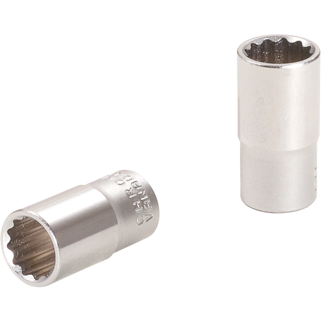 1/4" 12-kant-hylsa. 1/2''