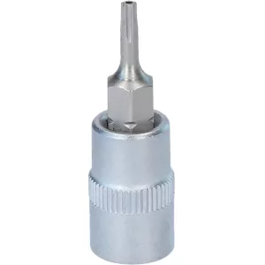 1/4" bit- hylsa. femstjärnig med stjärnhål TS8