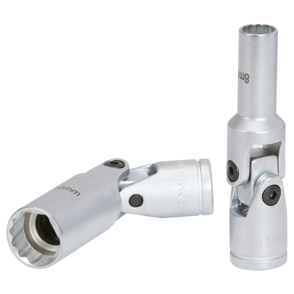 3/8" 12-kantshylsa med led. 9/16"