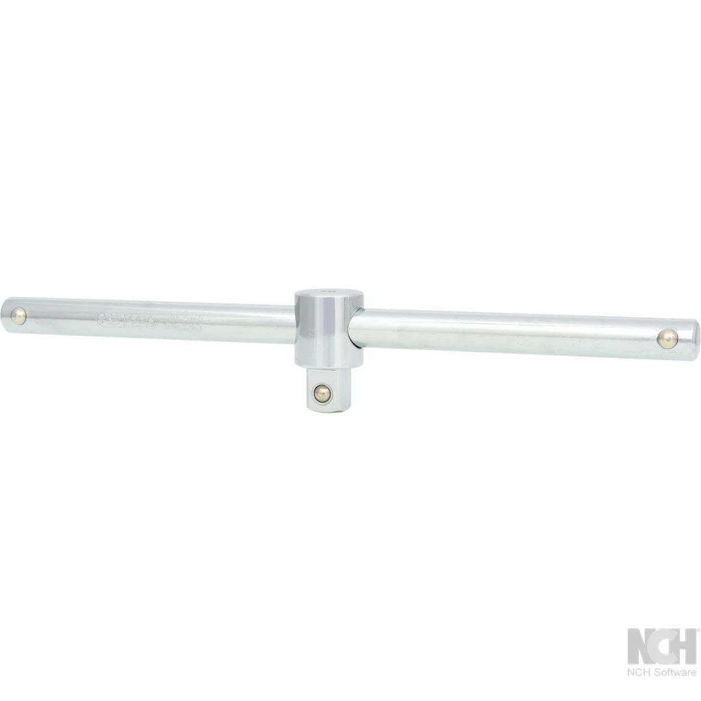 1/2" T-grepp med skjutreglage 250mm