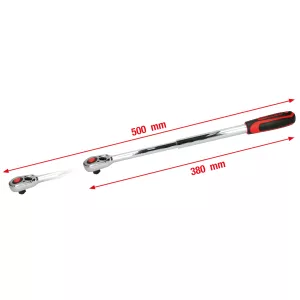 1/2" CHROMEplus teleskop-spärrnyckel 36 tänder