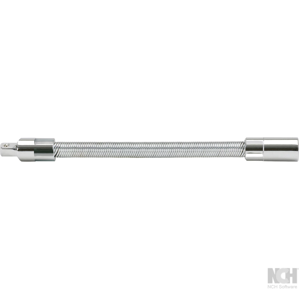 1/4" CHROMEplus flexibel förlängning. 150mm