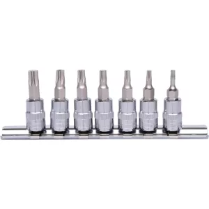 1/4" CHROMEplus bithylssats Torx. 7-delar. T10-T40