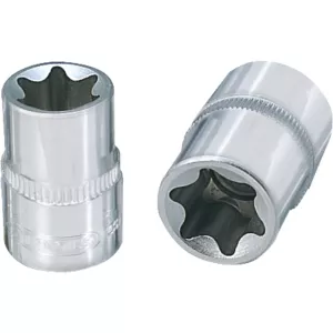 1/4" CHROMEplus Torxhylsa. E10