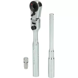 1/4" bit-omkopplings-spärr med stickadapter för hylsor. 3-delar