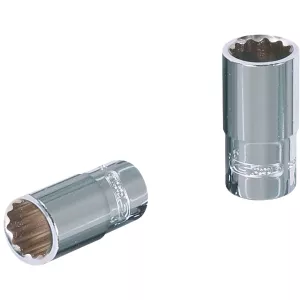 1/4" CHROMEplus 12-kant-hylsa. 1/2"