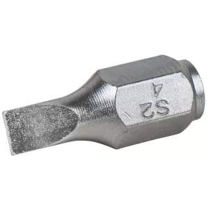 1/4" mini-bit för spårskruvar 4.0 mm. 18 mm