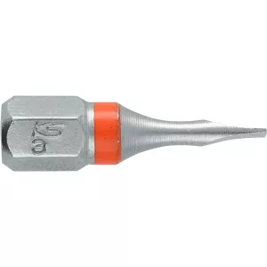 1/4" TORSIONpower bit. 25mm. spår 3mm