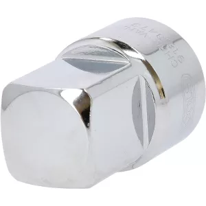 3/4" CHROMEplus förstoringsadapter. 3/4"F x 1"M