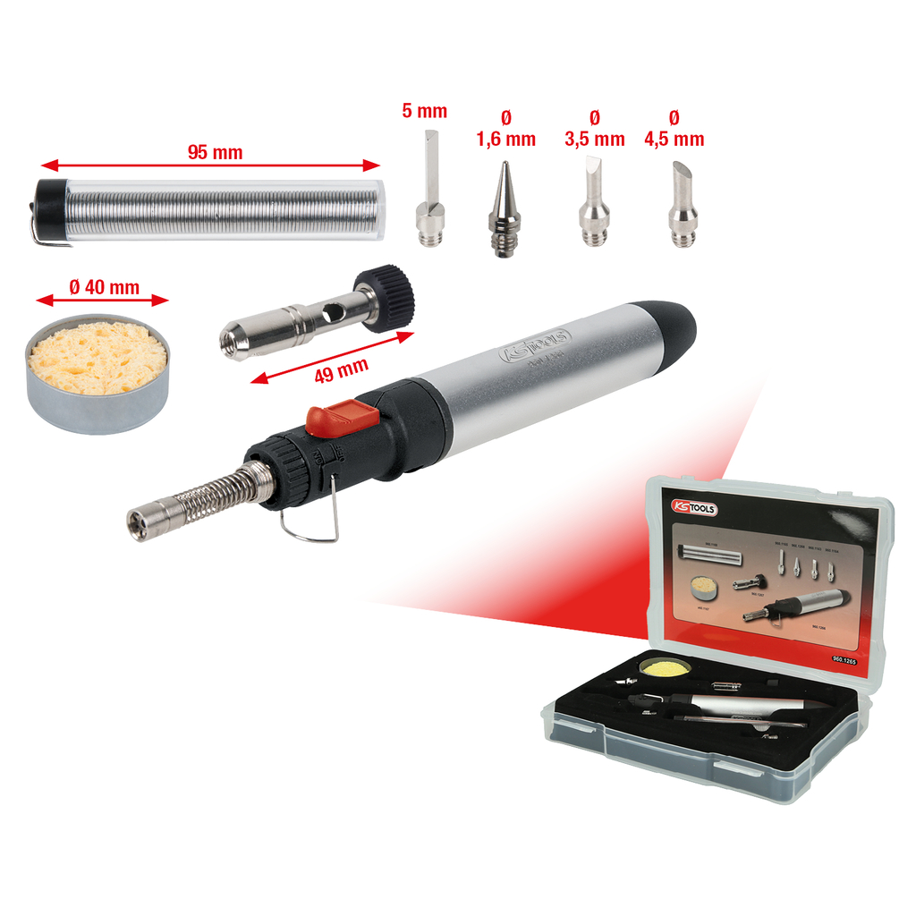 mikro svetssats 8-delar