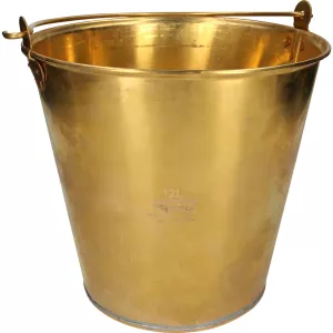 Gnistfri hink av aluminium 12l