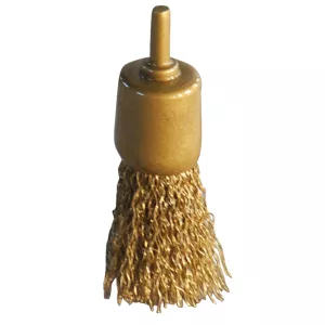 BRONZEplus penselborste. tråd. vågig. Ø 26 mm