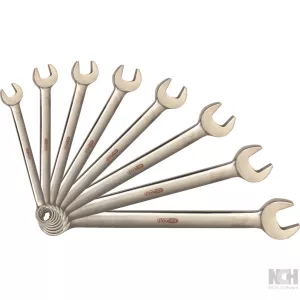 TITANplus U-ringnyckelsats. vinklad. 8-delar