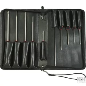 TITANplus skruvmejsel-sats. 10-delar. PH+slits