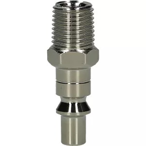 Insticksnippel av metall. 1/4” AG. 44 mm