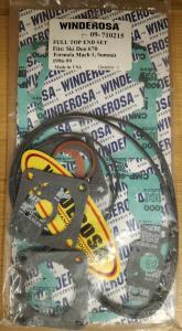 Packningssats, topp Skidoo