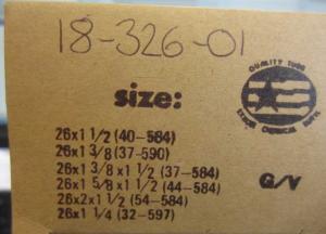 Slang 26 x 1 1/2", x 1 3/8", x 2" mfl