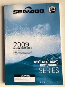 Sea Doo Instruktionsbok