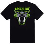 Arctic Cat Men's The Cat Is Back T-Shirt - Black & Green