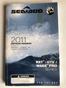 Sea Doo Instruktionsbok