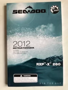 Sea Doo Instruktionsbok