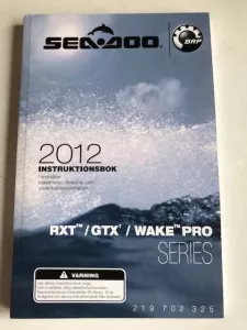 Sea Doo Instruktionsbok