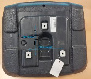 Sits till åkgräsklippare