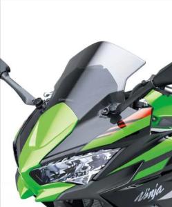 Vindruta mörk rökfärgad Kawasaki Ninja 650