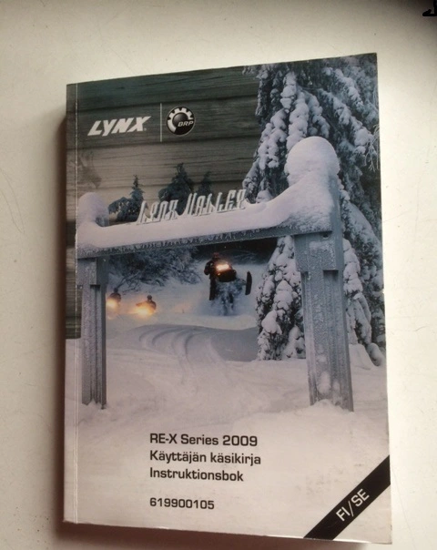 LYNX R-EX OPERATOR´S GUIDE FIN/SWE
