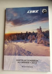 LYNX XU OPERATOR´S GUIDE FIN/SWE 2012