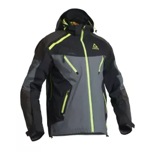 AMOQ Orbit Jacka Svart/Grå/HiVis