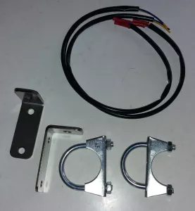 Strålkastarfästsats för rör Ø 45 mm