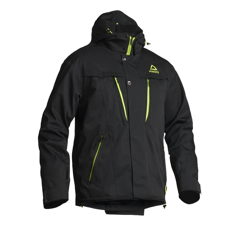 AMOQ Vernal Jacka Svart/HiVis MEDIUM